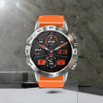 LEMFO Смарт-часы Мужские Smartwatch 2023 K52 Смарт-часы Мужские Женские 100 Спортивных Режимов Bluetooth Вызов Монитор Здоровья 400 мАч 1,39 Дюйма