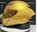 Мотоциклетный шлем с полным лицом, полный золотой Шлем для Мотокросса, Шлем для езды на мотобайке, Casco De Motocicleta, четырехсезонный