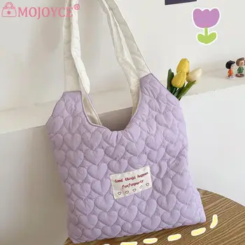 Женская сумка-тоут с подкладкой, мягкая симпатичная сумка для подмышек, большая вместительная легкая Женская сумка для покупок ярких цветов