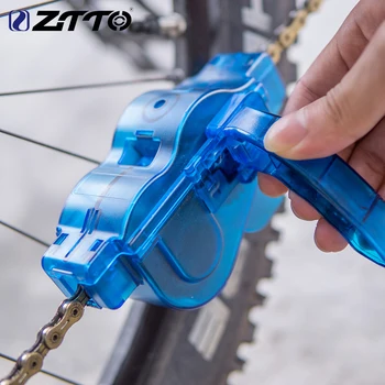 ZTTO Очиститель велосипедной цепи MTB Дорожный велосипед Портативная Машинка Щетки Скруббер Набор инструментов для мытья Велосипедный Набор для чистки Инструмент для ремонта