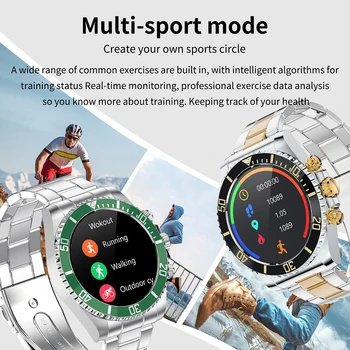 Aw12 Pro мужские смарт-часы, пульсометр, водонепроницаемые спортивные часы, часы для ответа на вызов по Bluetooth, Android IOS