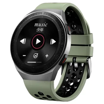MT3 8G Музыкальные смарт-часы с памятью, мужские Bluetooth-звонки, полный сенсорный экран, Водонепроницаемые смарт-часы с функцией записи, Спортивный браслет