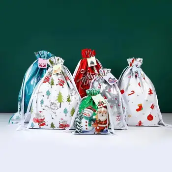 2023 Рождественский мешок для конфет, мешок для подарков Санта-Клаусу, Рождественское украшение для дома, сумка для подарков от снежинки Ноэль, Рождественские держатели для упаковки, Новый Год 2023 Рождественский мешок для конфет, мешок для подарков Санта-Клаусу, Рождественское украшение для дома, сумка для подарков от снежинки Ноэль, Рождественские держатели для упаковки, Новый Год 4