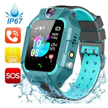 Q19 Детские умные часы GPS трекер Телефонный звонок для мальчика и девочки Камера с сенсорным экраном Спортивные умные часы Защита от потери SOS Обучающая игрушка