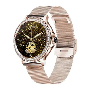 Смарт-часы NX19, Модный Женский Спортивный браслет для фитнеса, Bluetooth-вызов, Определение артериального давления, частоты сердечных сокращений, Женские Умные Часы для девочек