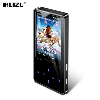 Новый продукт RUIZU D08 Mp3-плеер Usb 8 ГБ 16 ГБ Памяти 2.4 дюйма HD Большой Цветной Экран Воспроизведение Высококачественного Радио Fm-Плеер для электронных книг