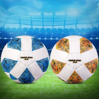 Футбольный мяч стандартного размера 5 из полиуретана, сшитый машиной, износостойкий, с защитой от протечек, Футбольный матч для взрослых в помещении и на открытом воздухе, Футбольный матч