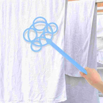 2 ШТ Винтажных ковриков для бытовой сушки, средство для удаления пыли, Ватное одеяло, хлопок с длинной ручкой