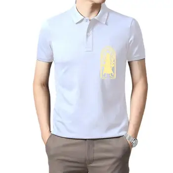 Мужская одежда для гольфа, мужская блестящая задняя карта Chariot, футболка-поло с принтом Little Witch Academia (1) для мужчин