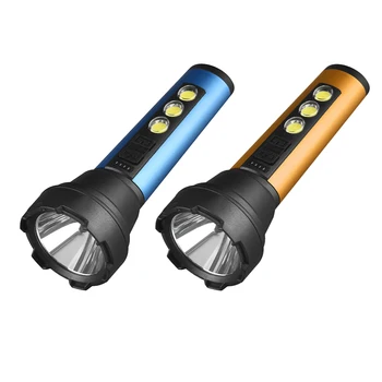 Светодиодный COB Фонарик Прожектор Многофункциональный Водонепроницаемый Кемпинг Лампа USB Зарядка Затемняемый Дисплей Питания для Наружного Оборудования
