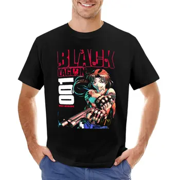 Футболка Black Lagoon, быстросохнущая рубашка с коротким рукавом, футболки для мужчин в тяжелом весе