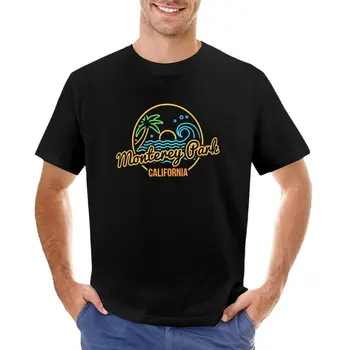 Неоновая пляжная калифорнийская футболка, рубашка с животным принтом для мальчиков, рубашки с кошками, обычная футболка, мужская тренировочная рубашка