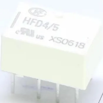 10 шт./лот Реле HFD4/5 HFD4/12 -S встроенное 4,5 В, 5 В, 12 В, 24 В, 8-контактный сигнал 2A
