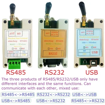 RT4AE01 4 ШТ 433 М/868 М RS485/RS232/USB Беспроводной приемопередатчик RS485