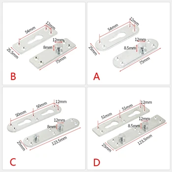 Невидимые крючки для крепления к кровати с пряжкой, Простые в установке Крепежные детали для соединения с кроватью Оптом