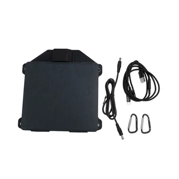 Складная сумка для солнечной панели мощностью 15 Вт, сумка для зарядки от солнечной батареи, выход USB, солнечное зарядное устройство для кемпинга, походов на открытом воздухе