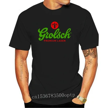 Новая футболка Grolsch Premium Lager - Grolsch Beer Shirt, модные летние футболки с париками