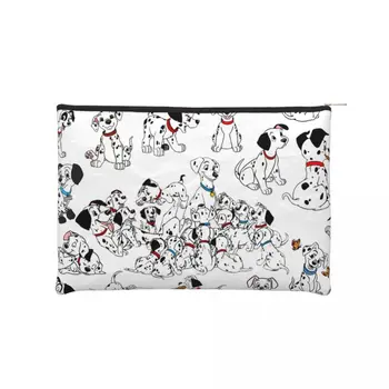 Изготовленная на заказ сумка для туалетных принадлежностей для собак-далматинцев для женщин, Косметический органайзер для щенков Далматина, дамский чехол для хранения косметики Dopp Kit Case