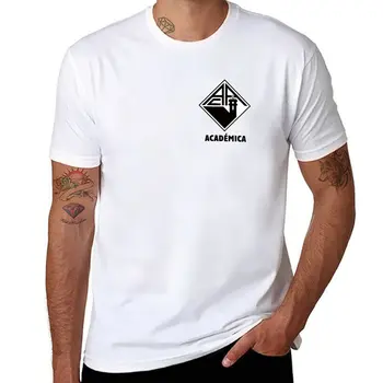 Новая футболка с логотипом Academica de Coimbra, милые топы, корейская модная футболка, короткие мужские футболки с графическим рисунком в стиле хип-хоп