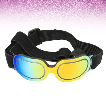 Солнцезащитные очки с защитой от ультрафиолета, очки для ношения на глазах с регулируемым ремешком, защитные очки от запотевания для щенячьих кошачьих глаз Snow