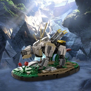 Строительный блок Moc Monster серии игр Horizon Zero Dawned Модель Observer Робот-монстр Кирпичи Juguetes Игрушки Подарки для детей