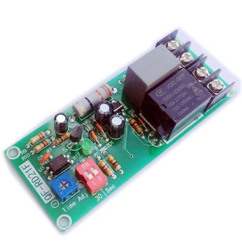 Регулируемый модуль реле управления таймером AC100V-220V Плата переключателя задержки выключения вытяжного вентилятора Mr22 19