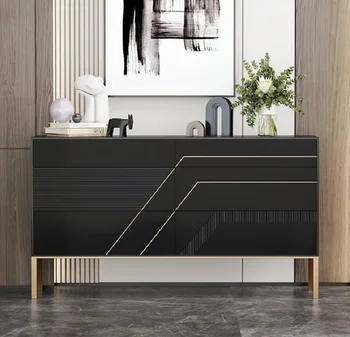 Итальянский минималистичный шкаф, легкий роскошный стиль, современный минималистичный шкаф для хранения в спальне, гостиная Итальянский минималистичный шкаф, легкий роскошный стиль, современный минималистичный шкаф для хранения в спальне, гостиная 0