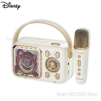 Disney Minnie Lotso Winnie Wireless Bluetooth Audio Ktv Kara Ok HiFi Стерео Интеллектуальный Голосовой портативный динамик с микрофоном