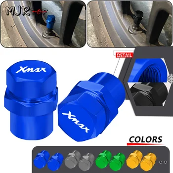 xmax nmax Колпачки Клапанов Шин Мотоцикла С ЧПУ Колеса Шины Пылезащитная Герметичная Крышка Для YAMAHA XMAX 400 300 125 250 NMAX 125 NMAX 150