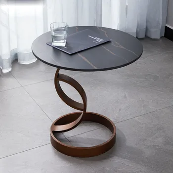 Журнальный столик, приставные столики для гостиной, Роскошный мраморный столик в скандинавском стиле, Креативный дизайн мебели, Диванные столики, Современные столы для отдыха