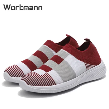 Женские тканевые кроссовки Wortmann, повседневная Удобная дышащая уличная летняя обувь для поездок на работу
