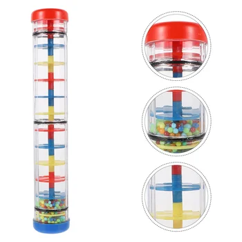 Динамик дождя Когнитивные Игрушки-игрушки Rainmaker Sound Забавный Обучающий инструмент для озвучивания Вращающейся палочки