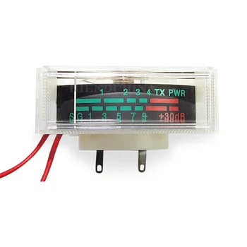 Индикатор сигнала уровня V-021 С подсветкой, Измеритель Дб, Инструкции по Электронному Прибору + 3 дб