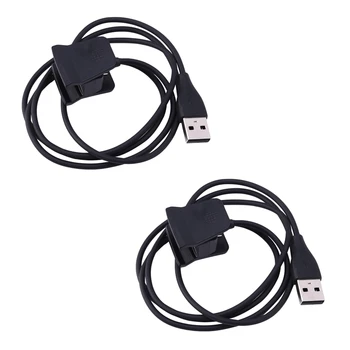Розничная продажа 2X Для Зарядного устройства Fitbit Alta HR, Сменный USB-кабель Для зарядки, Док-станция Для Зарядного устройства Fitbit Alta HR (3 фута/1 метр)